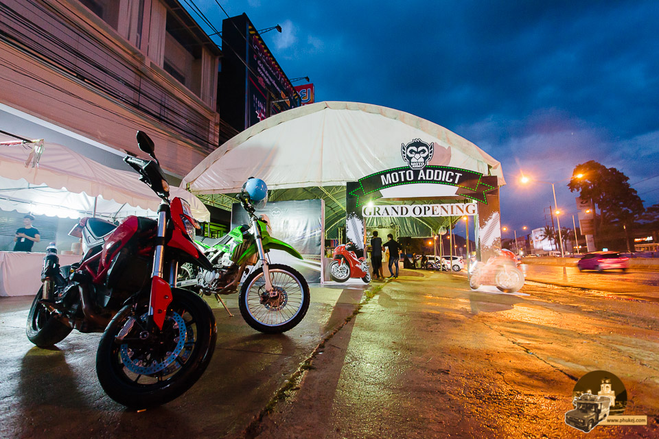 Grand opening Moto Addict Phuket